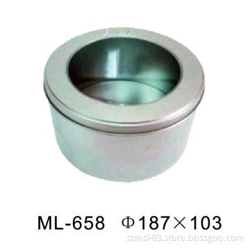 round cake  tin box